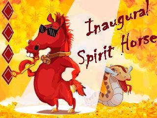 game pic for Inaugural spirit horse